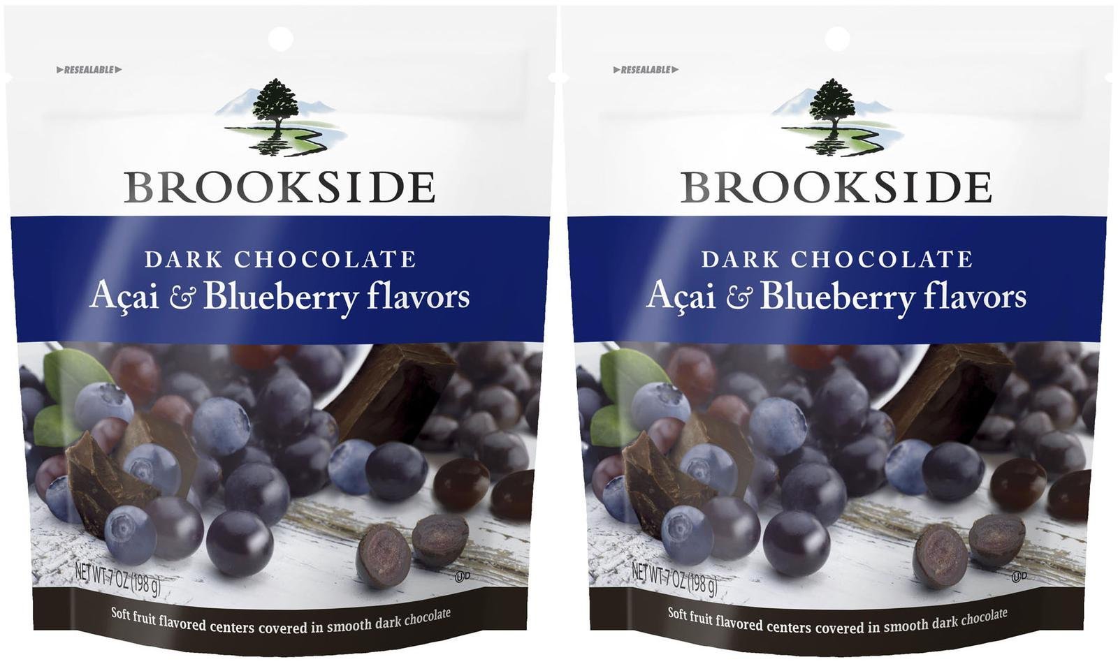 Brookside Dark Chocolate - Acai w/ Blueberry - 7 oz - 2 pk