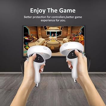 Meta Quest 2 İle Uyumlu Kumanda/Controller Kılıfı