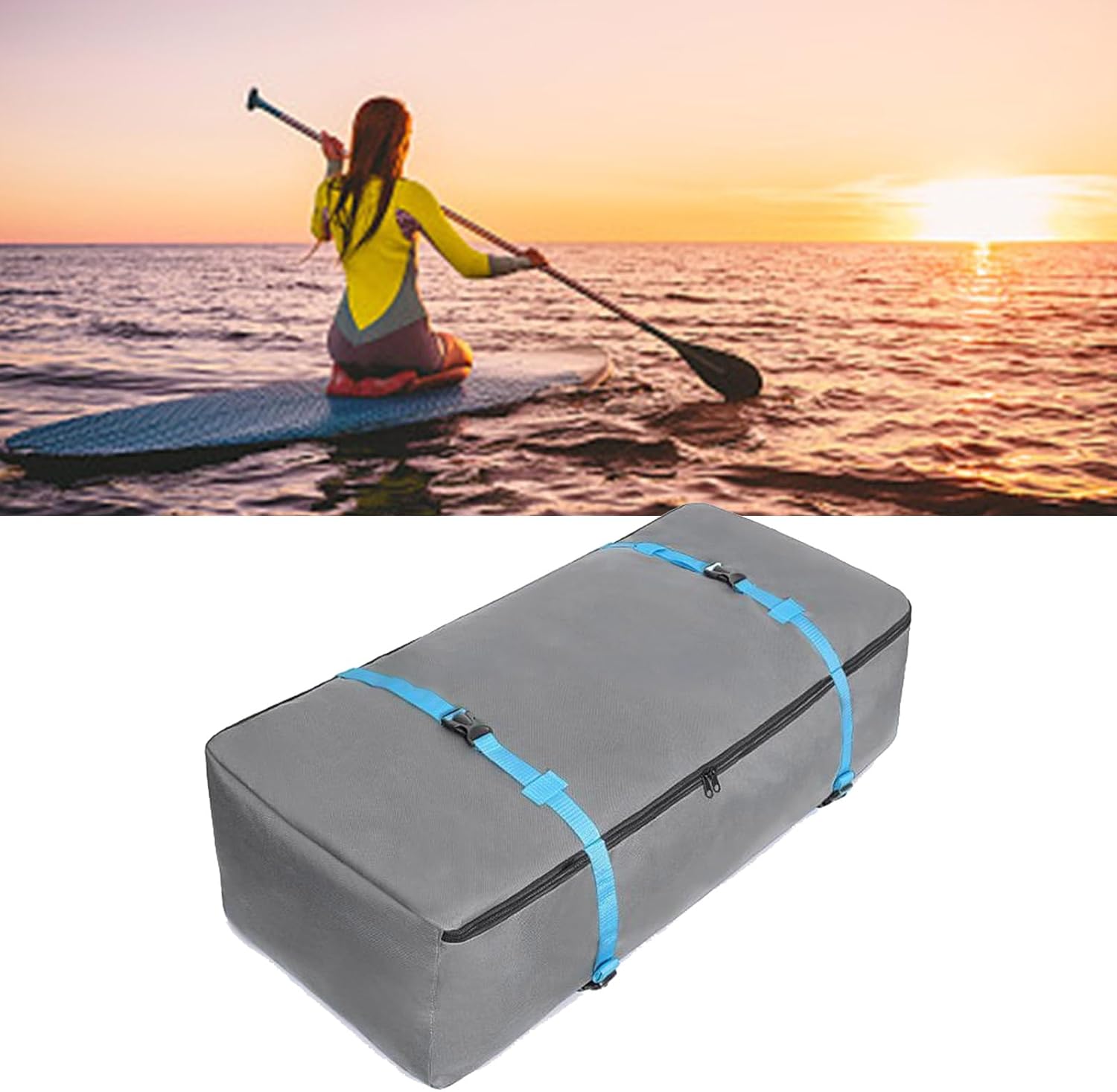 パドルボードバックパック パドルボードバッグ ショルダーストラップ付き サーフボード収納バッグ 持ち運び簡単 パドルボードバッグ パ