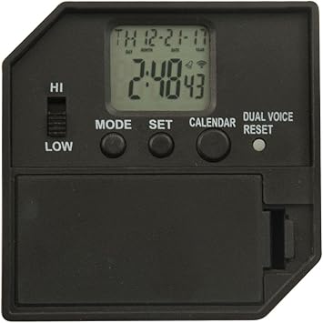 Reizen 3-in-1 Talking Super Cube Clock for the Visually Impaired