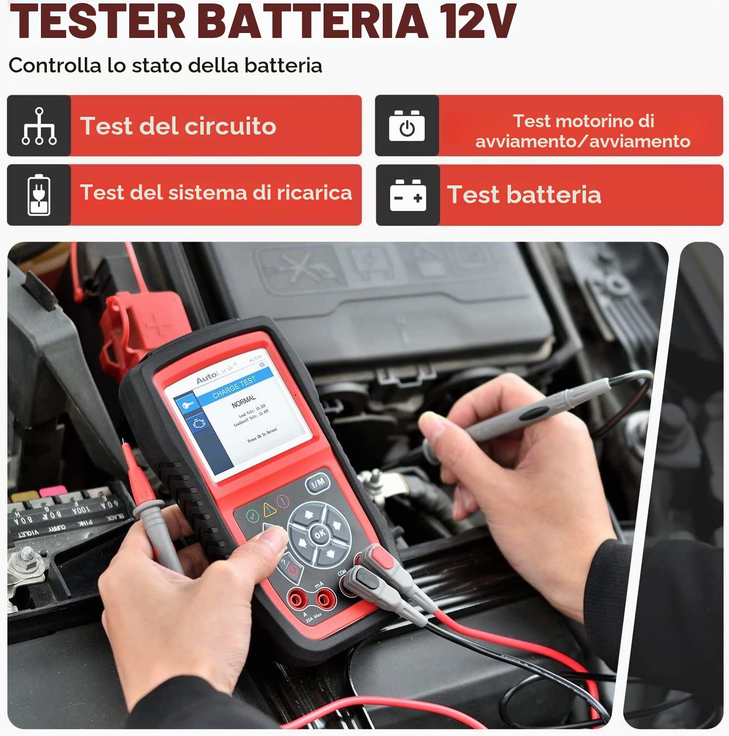 Autel Autolink OBD II/EOBD Diagnostico