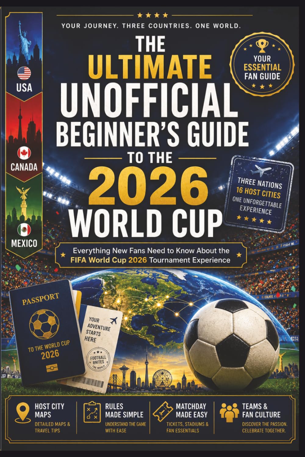 The Ultimate Unofficial Beginner’s Guide to the 2026 World Cup: Everything New Fans Need to Know About the FIFA World Cup 2026 Tournament Experience (The Ultimate World Cup Fan Collection)