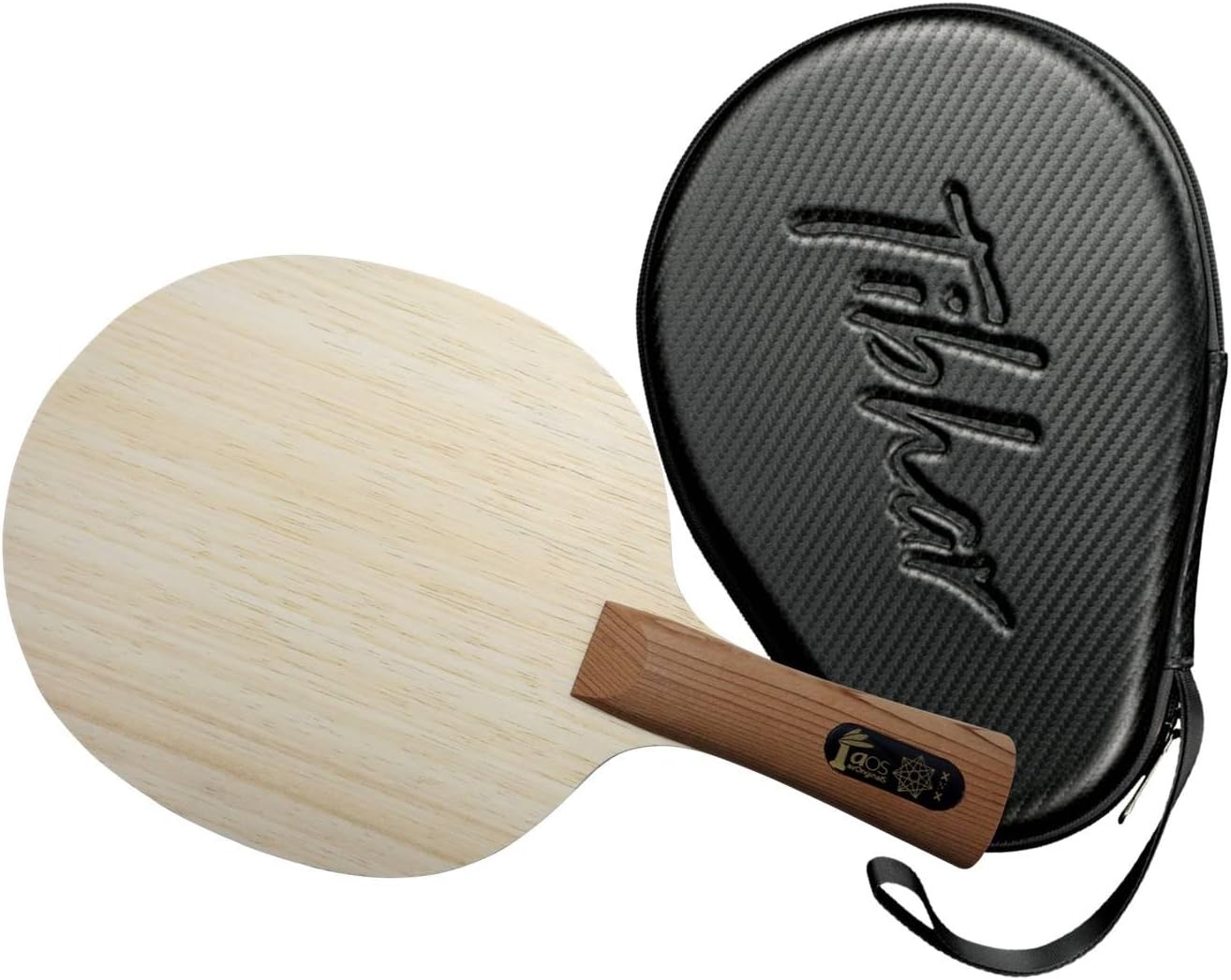 Pingponghouse ZLC Table Tennis Blade, FL Handle