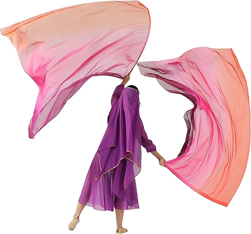 MUNAFIE Praise Dance Square - Juego de banderas cuadradas de 55 x 78 pulgadas (2 banderas + palos), banderas de iglesia de adoración Banderas de