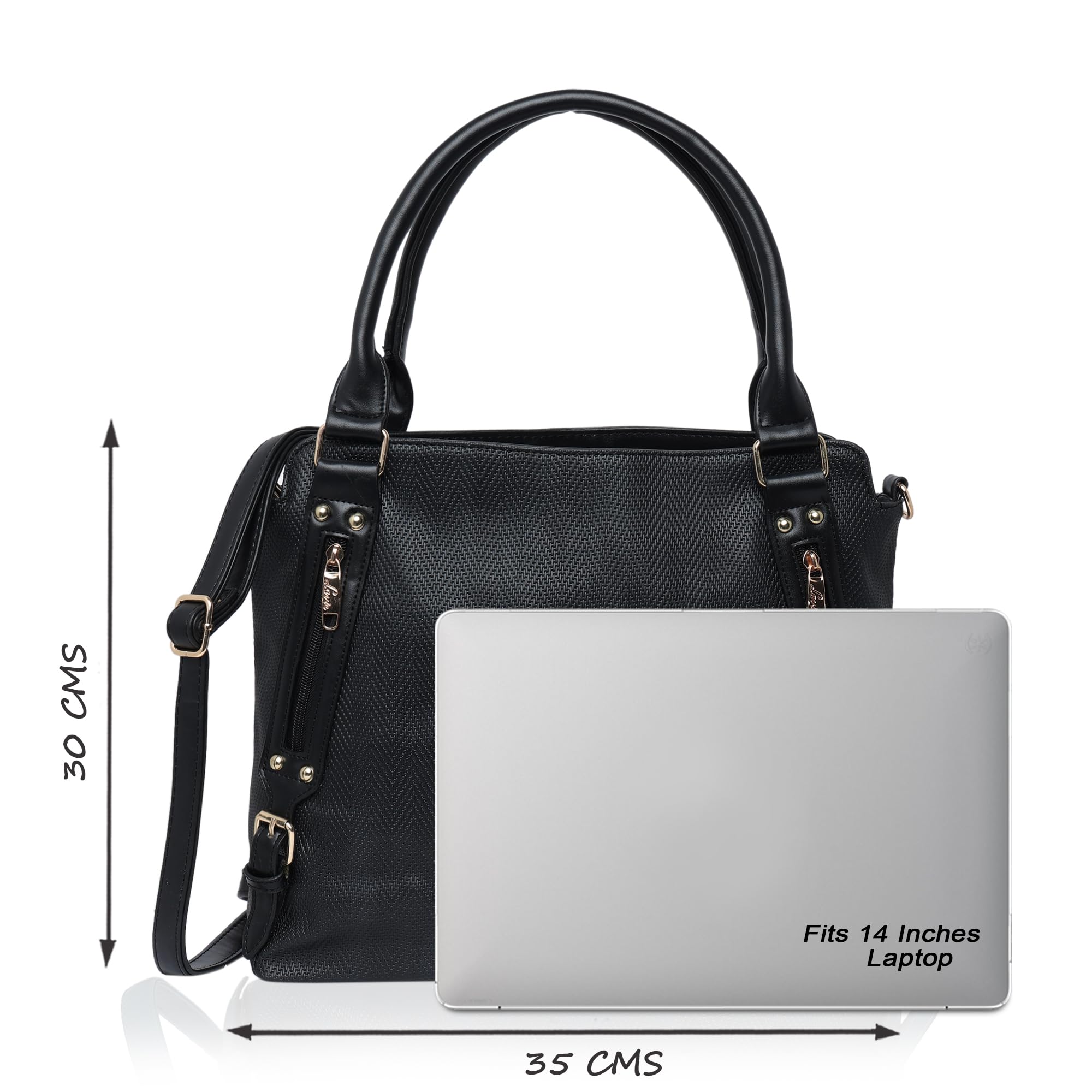 Lavie Women's Faroe Satchel Handbag for Women | Satchel Bag for Work | Ladies purse | Stylish Shoulder Bag | Gift For Women 3