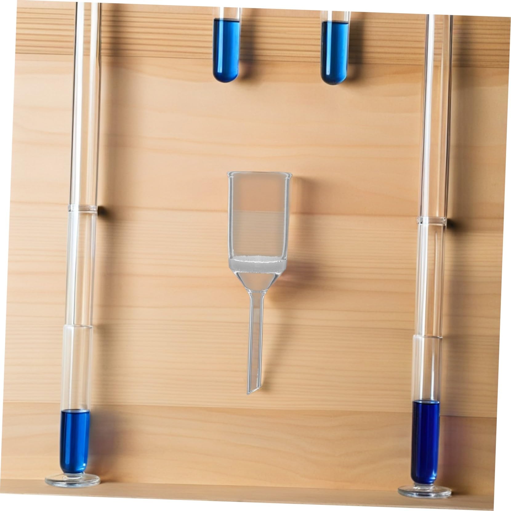 PRETYZOOM 4 Pezzi Imbuto in Vetro Buchner per Laboratorio Resistente ad Alte Temperature Imbuto Filtrante per Separazione Solido Strumento Vetro Laboratorio Chimico