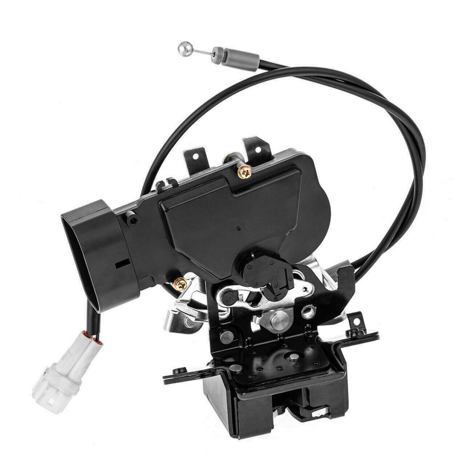 Handor 69301-0C010 931-861 Rear Door Latch Lock Assembly with Actuator Compatible with 2001 2002 2003 2004 2005 2006 2007 Toyota Sequoia, Replacement# 64680-0C010 746-848