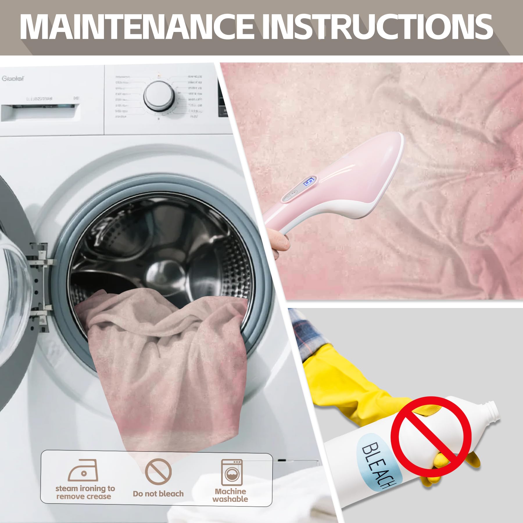 ZTHMOE 5x7ft Fabric Blue Abstract Texture Photography Backdrop (No Stand No Clips) Portrait Photoshoot Background Adult Newborn Child Headshot Photo Studio Props Booth Rod Pocket On Top: 6'x8' Pink