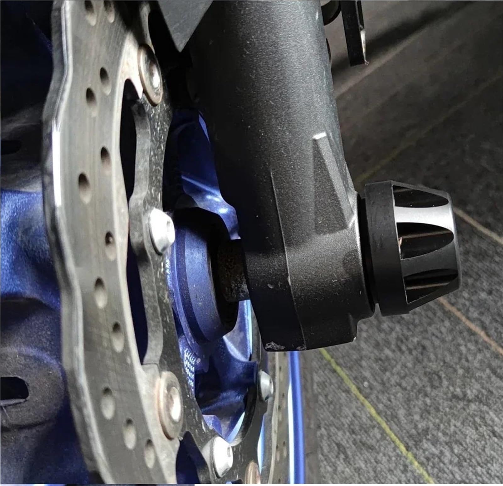 Protector De Eje Rueda Horquilla Delantera Y Trasera para Motocicleta para Yamaha MT-09/SP FZ-09/SP MT09 FZ09 MT FZ 09 (2014-2025) Protectores Eje Rueda DelanteroTrasero Motocicleta