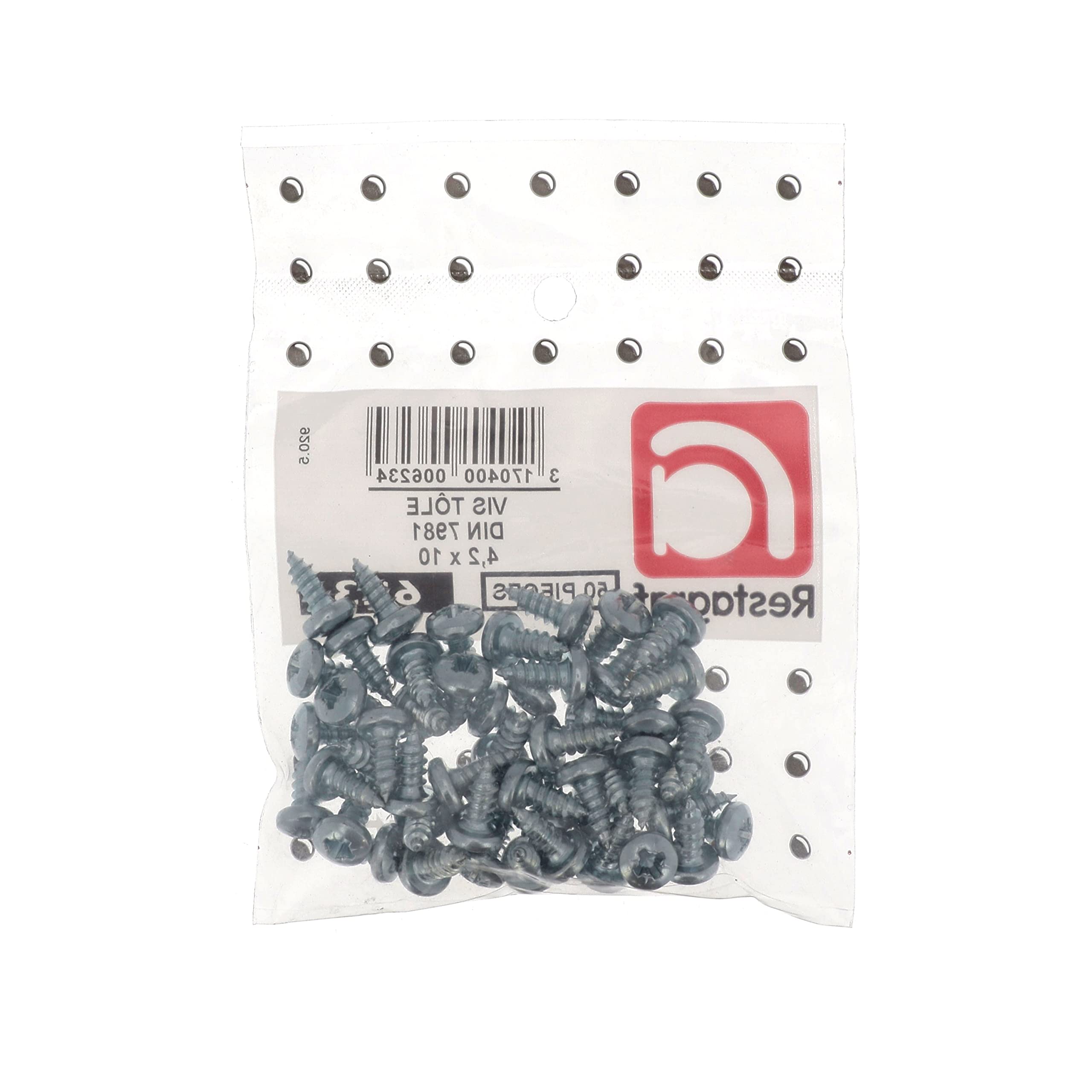 Viti A Lamiera Testa Cilindrica - 3,5x25 Mm, Pozidrive, Zinco Nero, Confezione Da 50 Pezzi - Foto 4