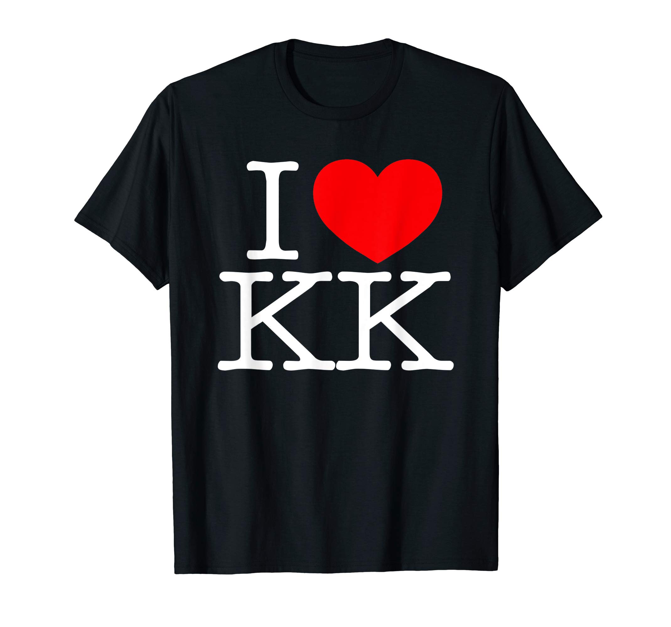 KK Gift Idea Co.I Love (Heart) KK T-Shirt