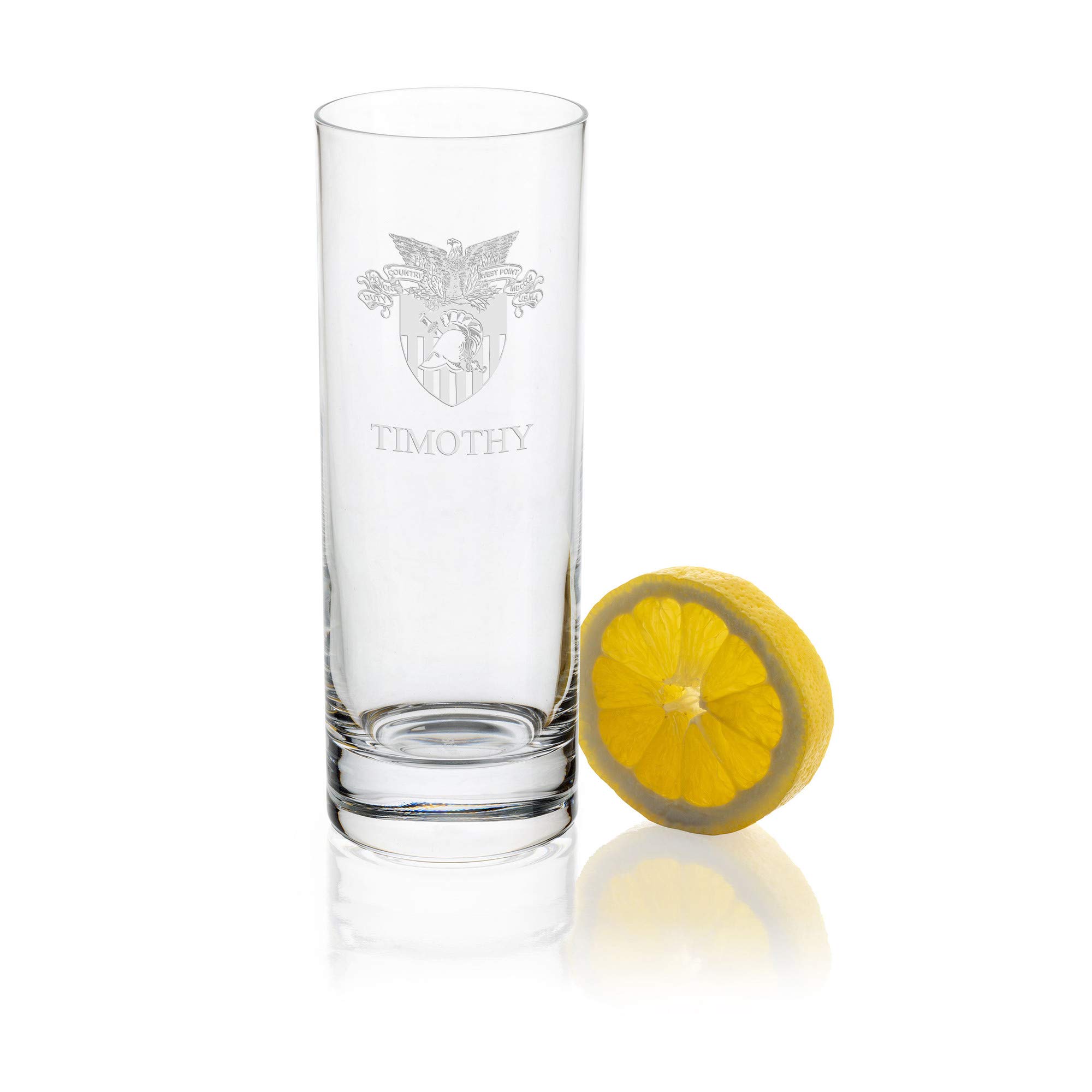 M LA HART US Military Academy Iced Beverage Glasses - Set of 4