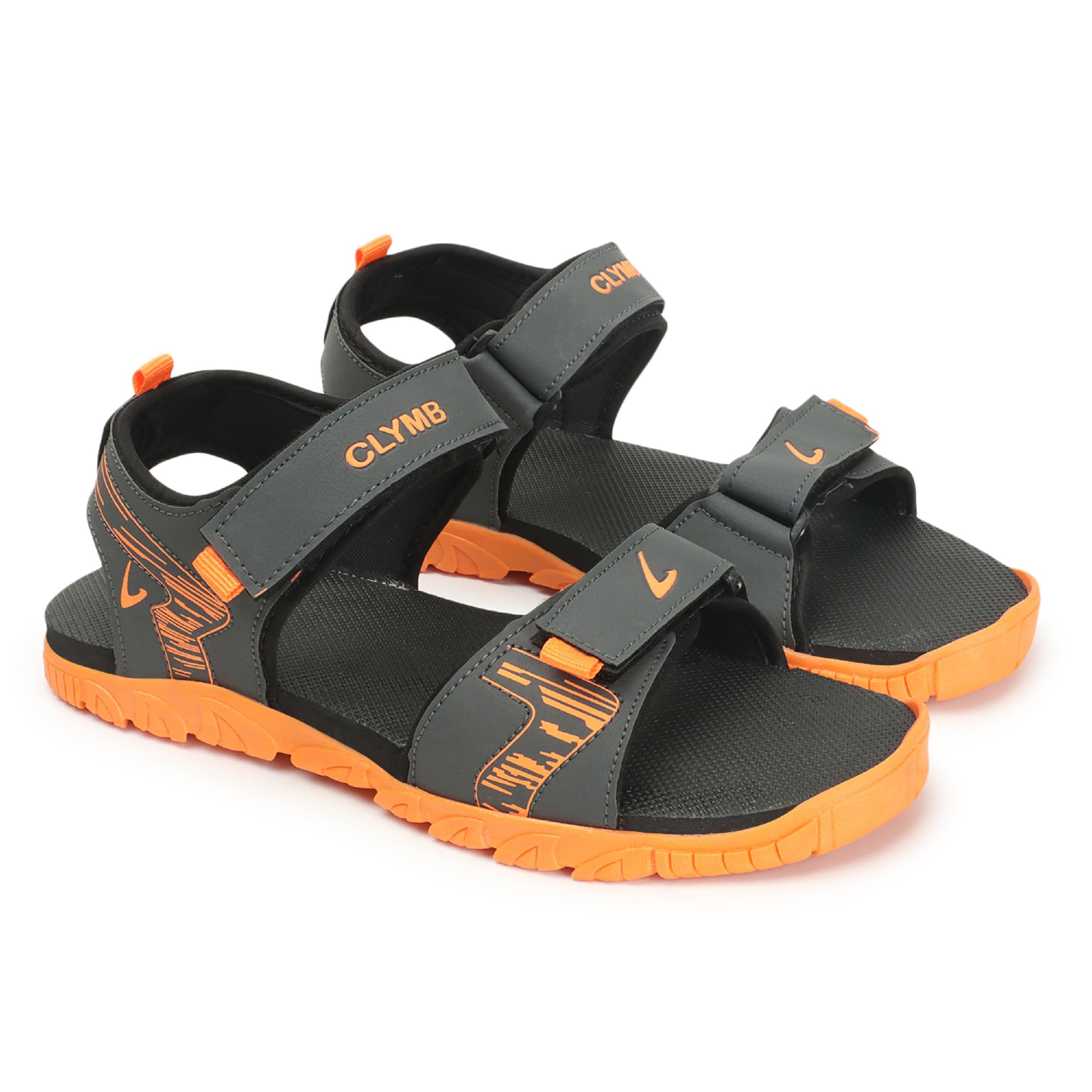 clymb Spa-15 BLACK RED Lightweight,Comfort,Summer,Trendy,Walking,Outdoor,Stylish,Home, Use Sandal Men-picture-39