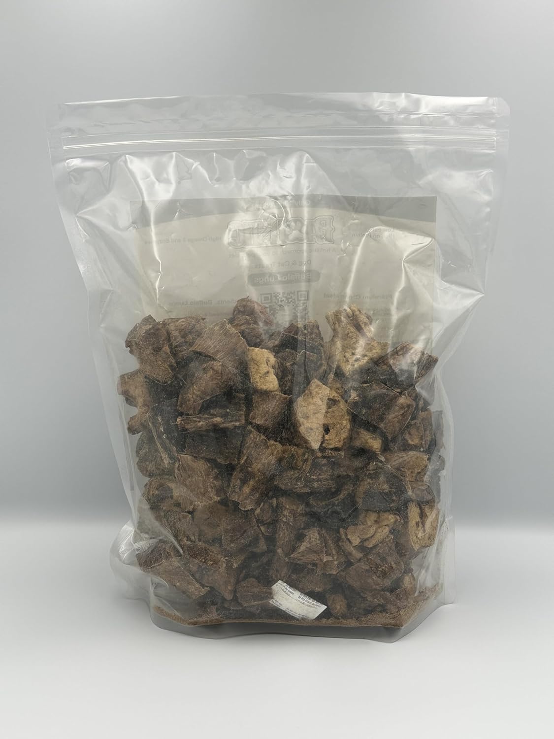 Buffalo Lungs Dog Treats, 1 lb, Single Ingredient, High Protein