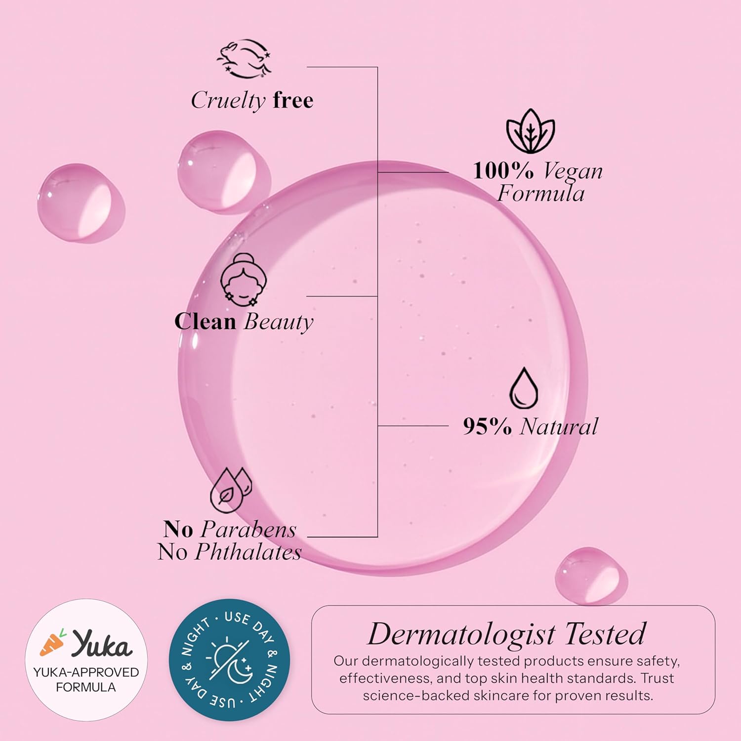 Collagen & Retinol Serum For Face – Dermatologist Tested, Anti Aging, Korean Skin Care – Firming, Hydrating, Fast-Absorbing, Smoothing – Vegan, Clean Beauty – Pack of 2 - Image 6