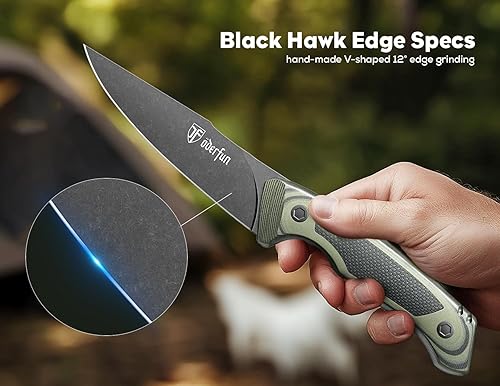 Miniatura 3 de Cuchillo de cocina de 5.5 pulgadas, acero alemán resistente al óxido, mango G10, cuchillo de chef profesional para exteriores para rebanar frutas y