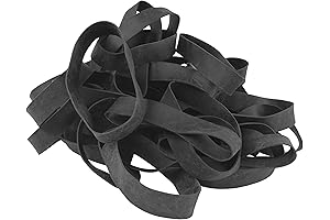 Black #94 Platinum Rubber Crepe Band
