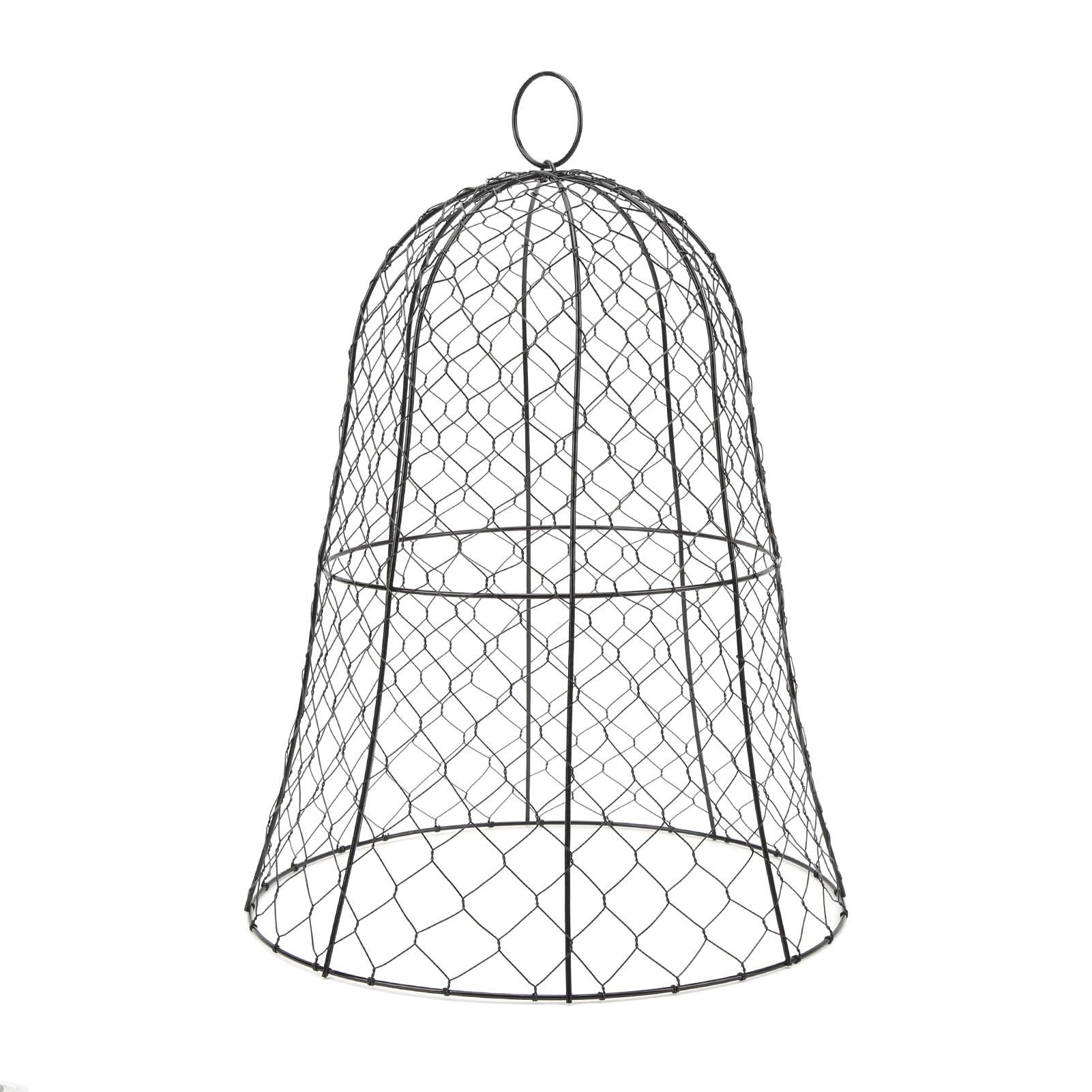 10 opakowań Cloche z Czarnego Drutu Ogrodowego z Kurczaka, Pogrubiona Osłona Ochronna na Rośliny Budowlane, na Rośliny, Nasiona, Kwiaty z ochroną Królika i Kurczaka