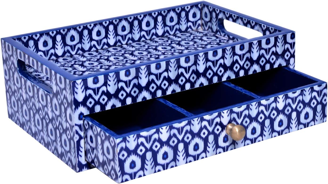 jaipurhandicraftsgallery Handcrafted Wooden Tray with