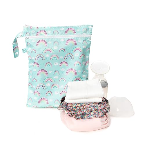 Miniatura 2 de Bumkins - Bolsa impermeable y reutilizable con cierre para empacar artículos de bebé, de aseo personal, traje de baño, pañales de tela, ropa de