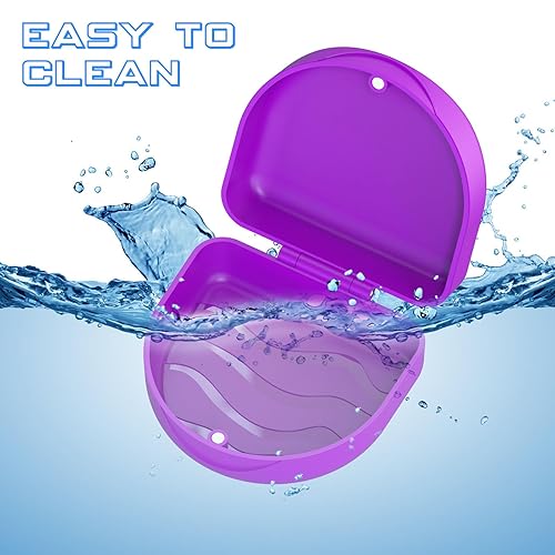 Miniatura 9 de Estuche de protección bucal de ortodoncia Estuche de retención dental-Blanco