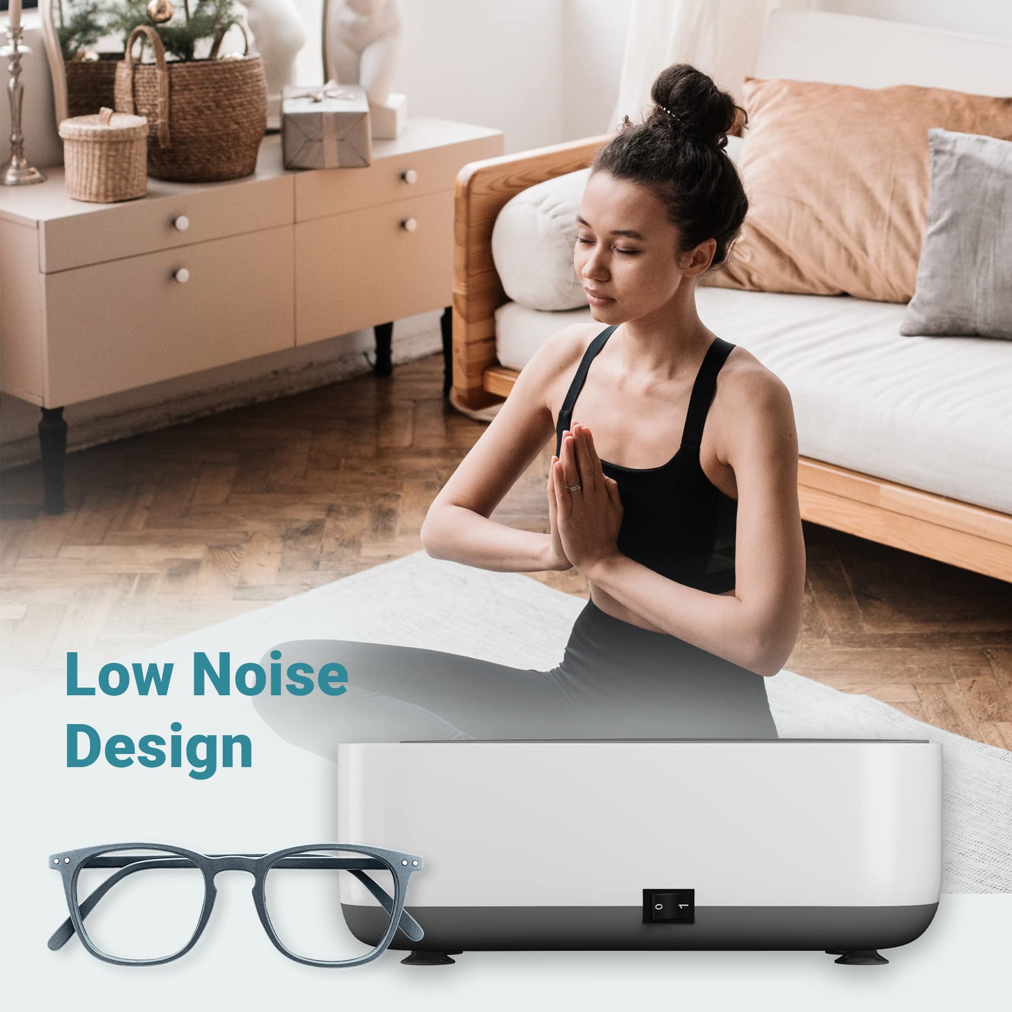 Ultrasonic Cleaner Cleaning Machine for Jewelry (Gold or Silver), Watch, Ring, Earring