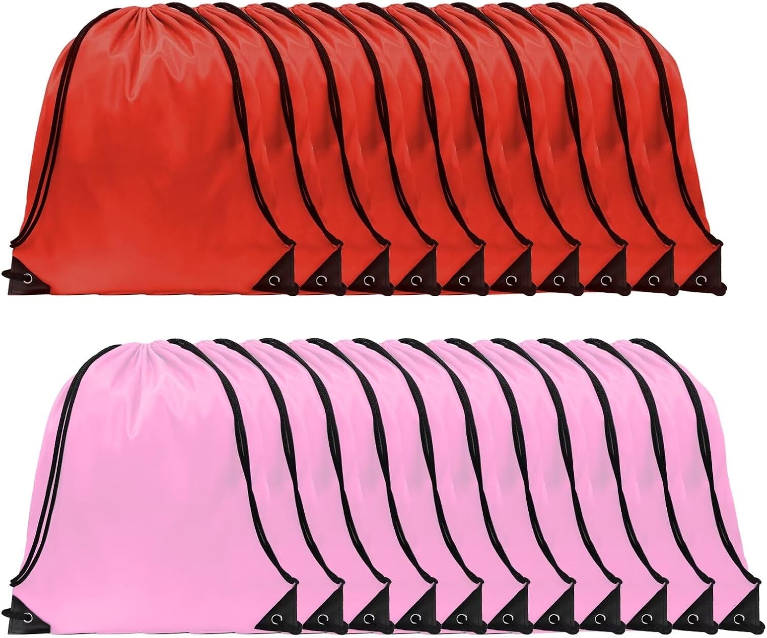 Amazon.com | GoodtoU 20Pcs Drawstring Backpack Draw String Back Bag ...