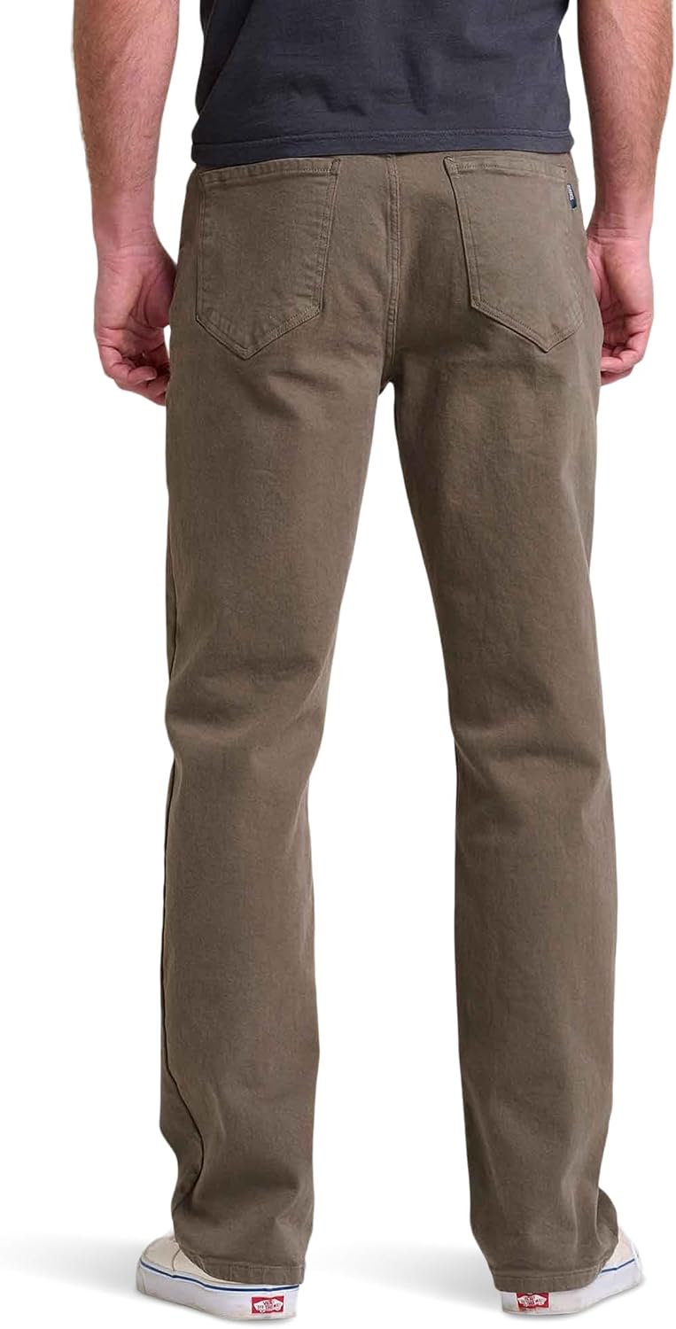 Toad&Co Mens Balsam Five-Pocket Relaxed Pants Fir 32 32 - Image 2