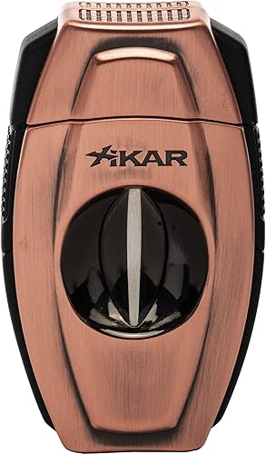 XIKAR Flip Dual Cigar Cutter - Versatile 64-Ring Gauge V-Cut & Straight Cut