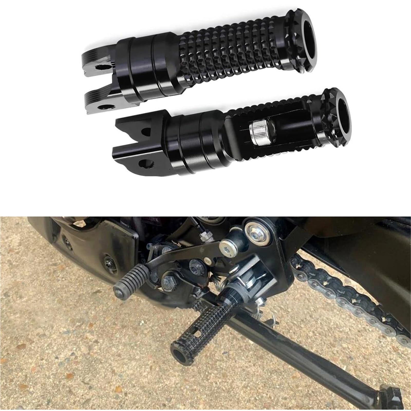 Accesorios para clavijas Accesorios Para Pedales De Motocicleta, Reposapiés Delantero Para DUCATI 1198/S/R 2009-2011 2010 Para Pedal Piloto