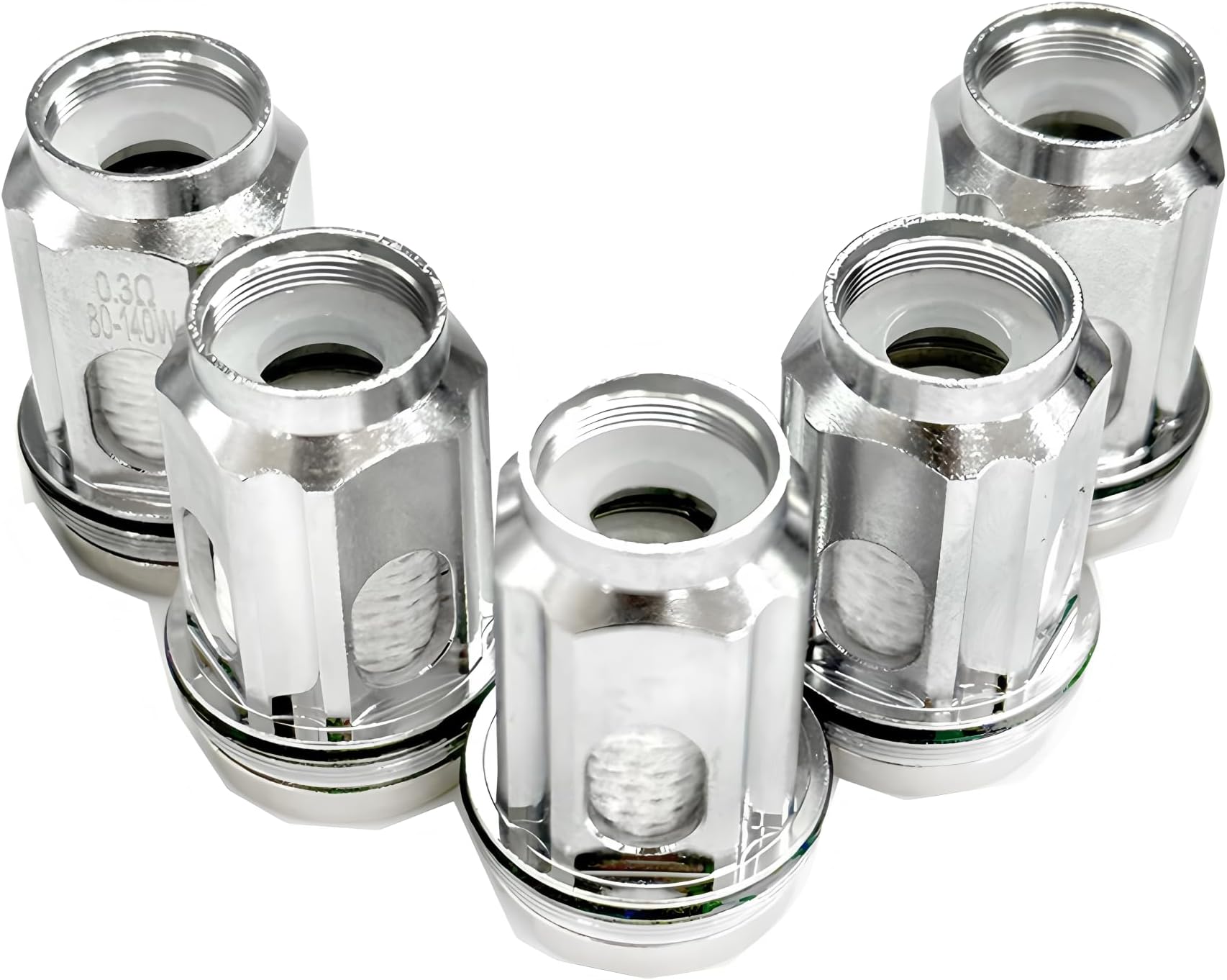 5pcs TFV18 0.3 OHM Mesh Coil CORE Replacement CORE Hardware Accessories