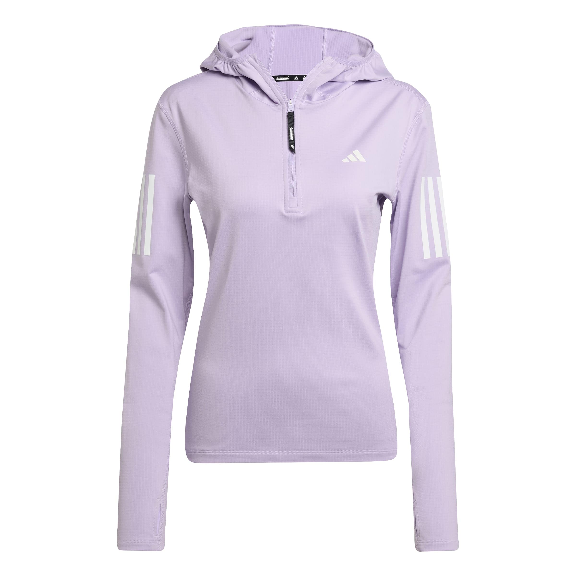 adidas Women's Own The Run Hoodie, Winterfest, Reißverschluss bis zur Brust