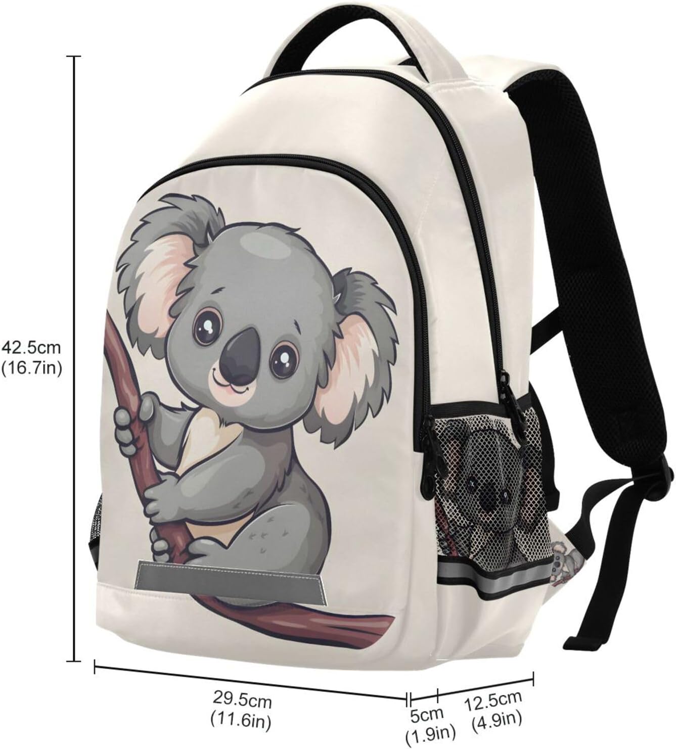ALAZA Cute Koala Backpacks Travel Laptop Daypack School Book Bag for Men Women Teens Kids01