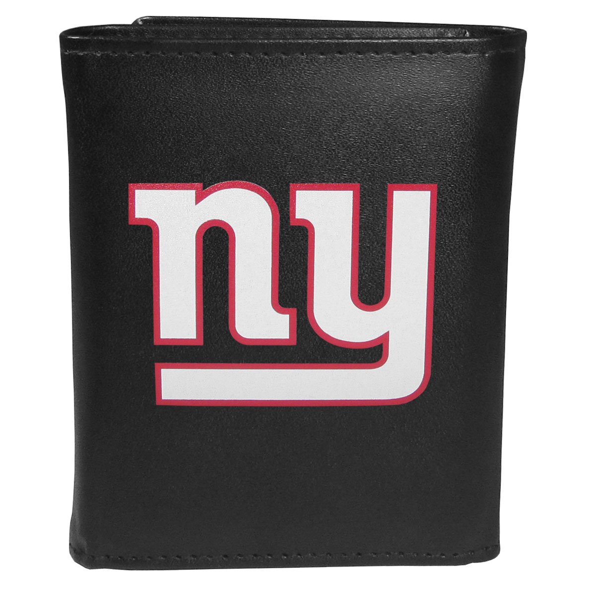 SiskiyouSports NFL New York Giants Tri-fold Wallet Large Logo, Black