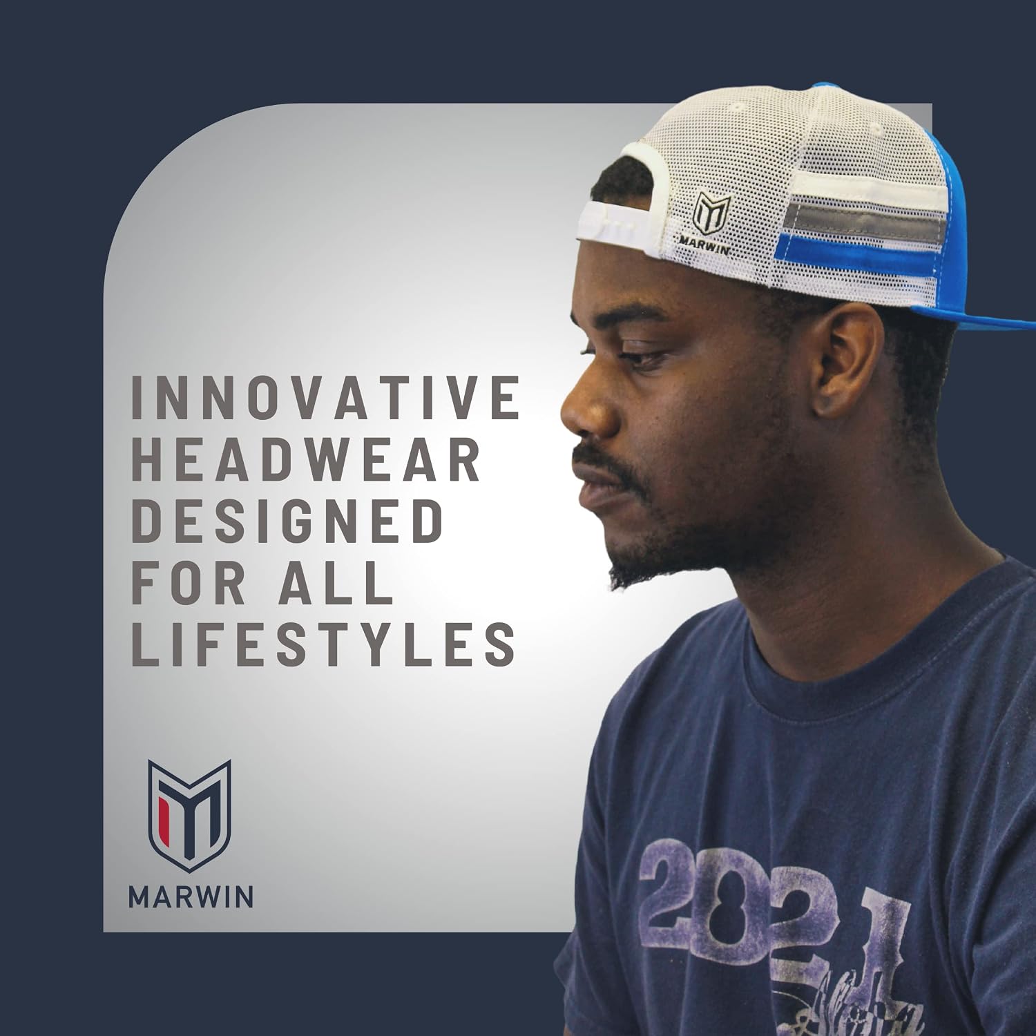 Marwin Sports Mopar Logo Embroidered Unisex Hat, Classic Adjustable Snapback Baseball Cap with Breathable Mesh Sides