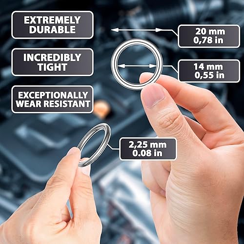 Vista 22 de Kit de juntas de servicio de arandela de trituración de tapón de drenaje de caja de transferencia y diferencial, repuesto para Toyota/Lexus