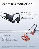 SHOKZ OpenSwim Pro Bone Conduction Sports Headphones, IP68 Waterproof Open-Ear Wireless Earphones with Bluetooth 5.4, 32GB of MP3 Storage, Noise Cancelling Mics, 9h Playtime for Running, Swimming-Grey - 4