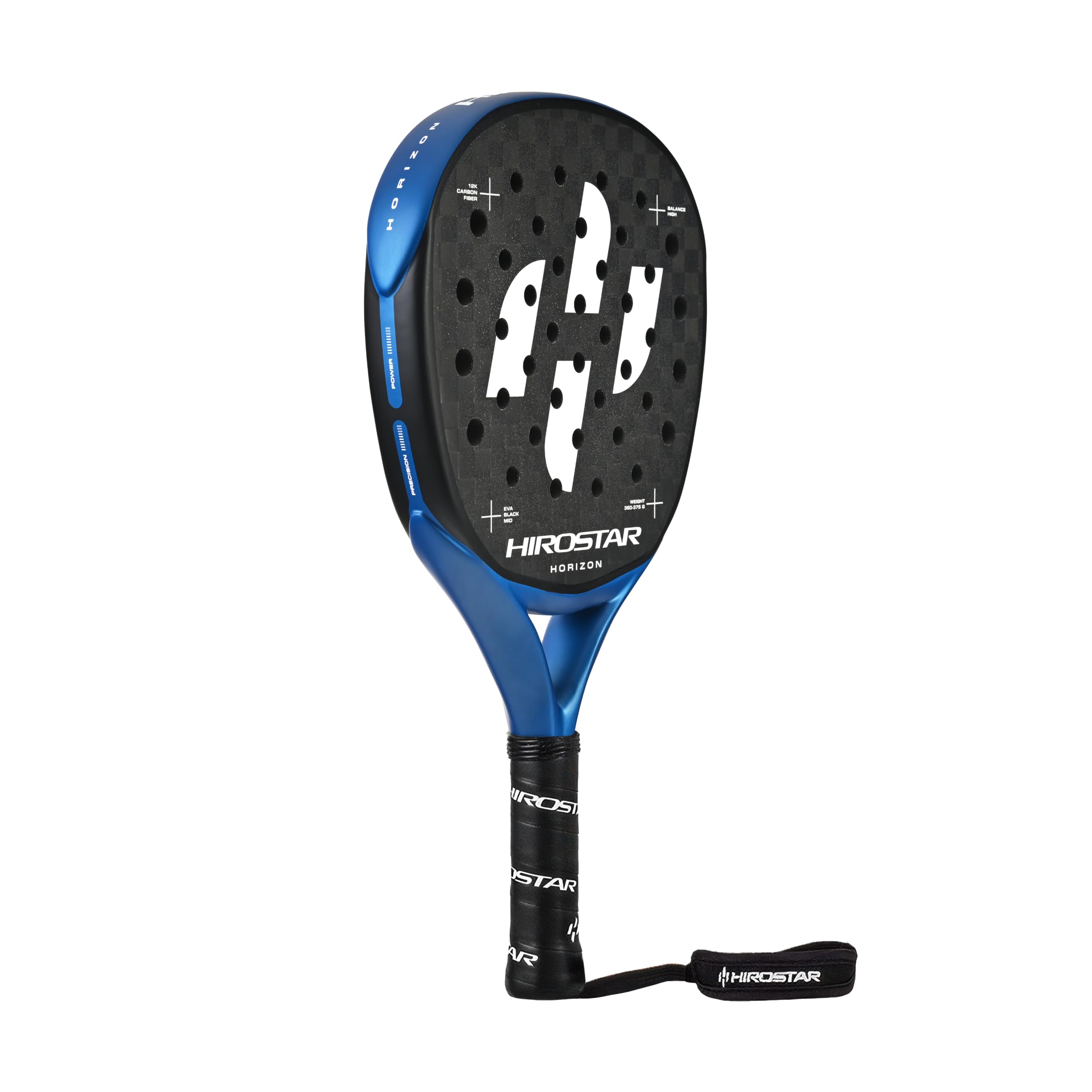 Racchetta Padel Horizon 2025 | Racchetta da Padel Con Forma a Diamante, 100% Carbonio 12K, Bilanciamento Alto, Peso 360g - 375g