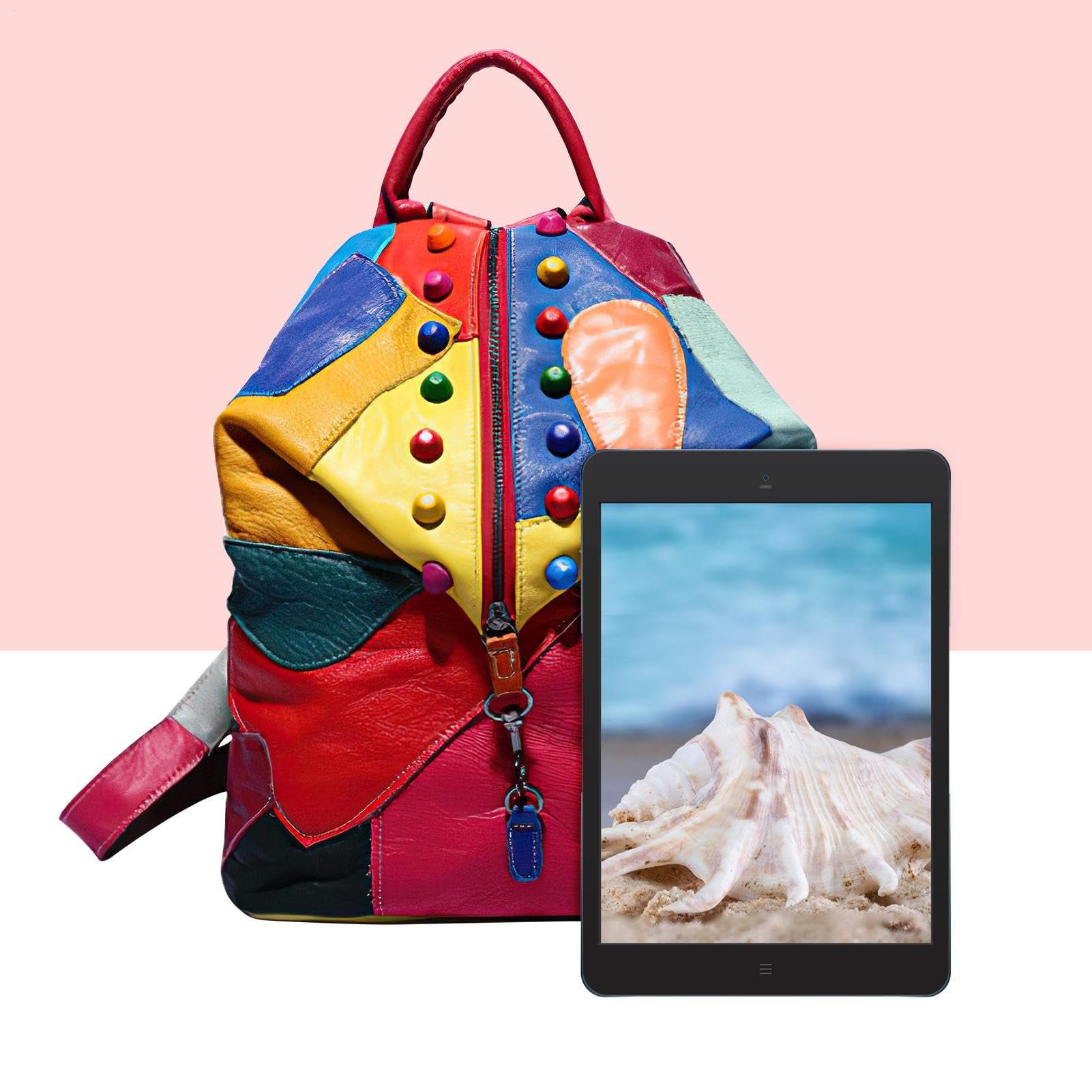 Mochila Escolar Juvenil Mochila Escolar De Viaje Antirrobo Y Monedero De | Portátil Bolso Casual De Boho Hippie Viaje Antirrobo Y Monedero Para Chicas Adolescentes Estudiantes De Colegio