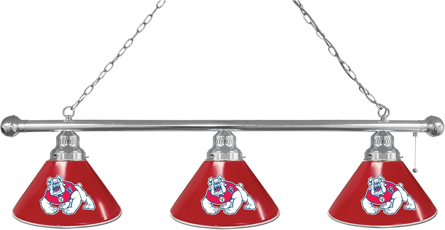 HBS Fresno State 3 Shade Billiard Light by The Holland Bar Stool Co.