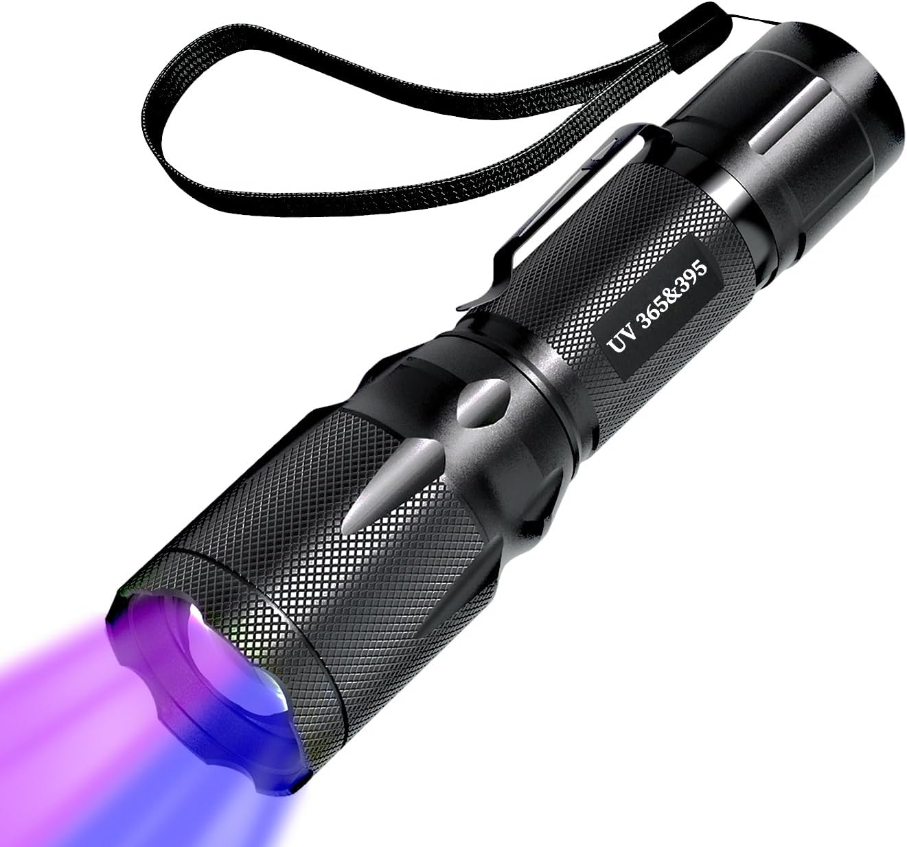 EOWCO UV Flashlight 365nm & 395nm, Ultraviolet Black Light Flashlights