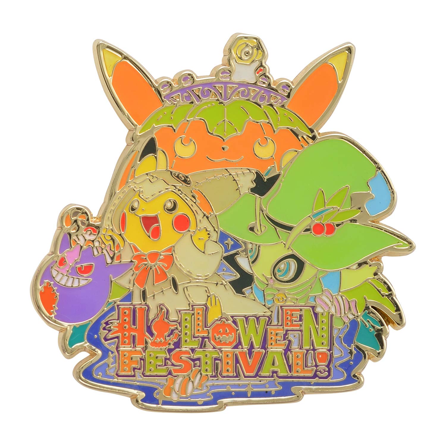 ポケモンセンター ロゴピンズ Halloween Festival! Amazon | ポケモンセンターオリジナル ロゴピンズ Halloween