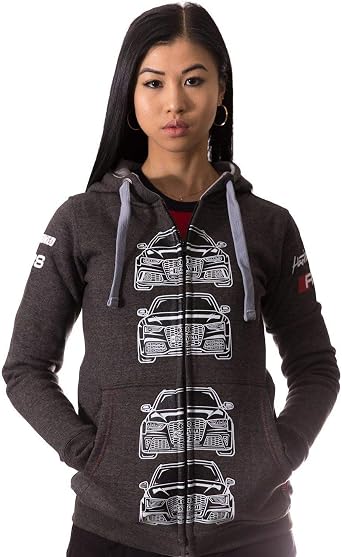 Amazon.com: Audi RS3 RS4 RS5 RS6 Quattro Car - Chaqueta con capucha para  mujer : HardTuned: Ropa, Zapatos y Joyería