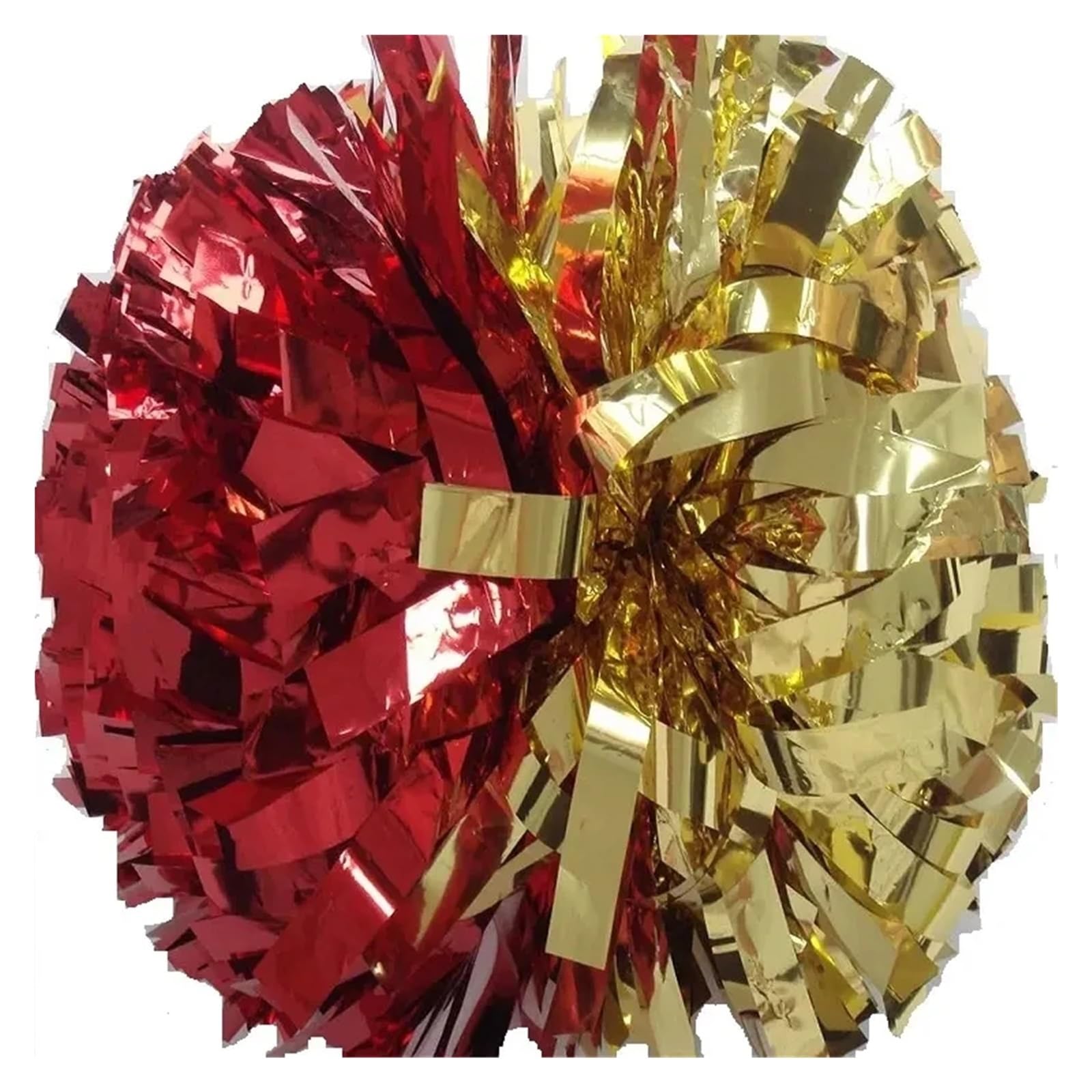 6 Inch Cheerleading Pom Pom Baton Handle(Color 3,8 Inch)