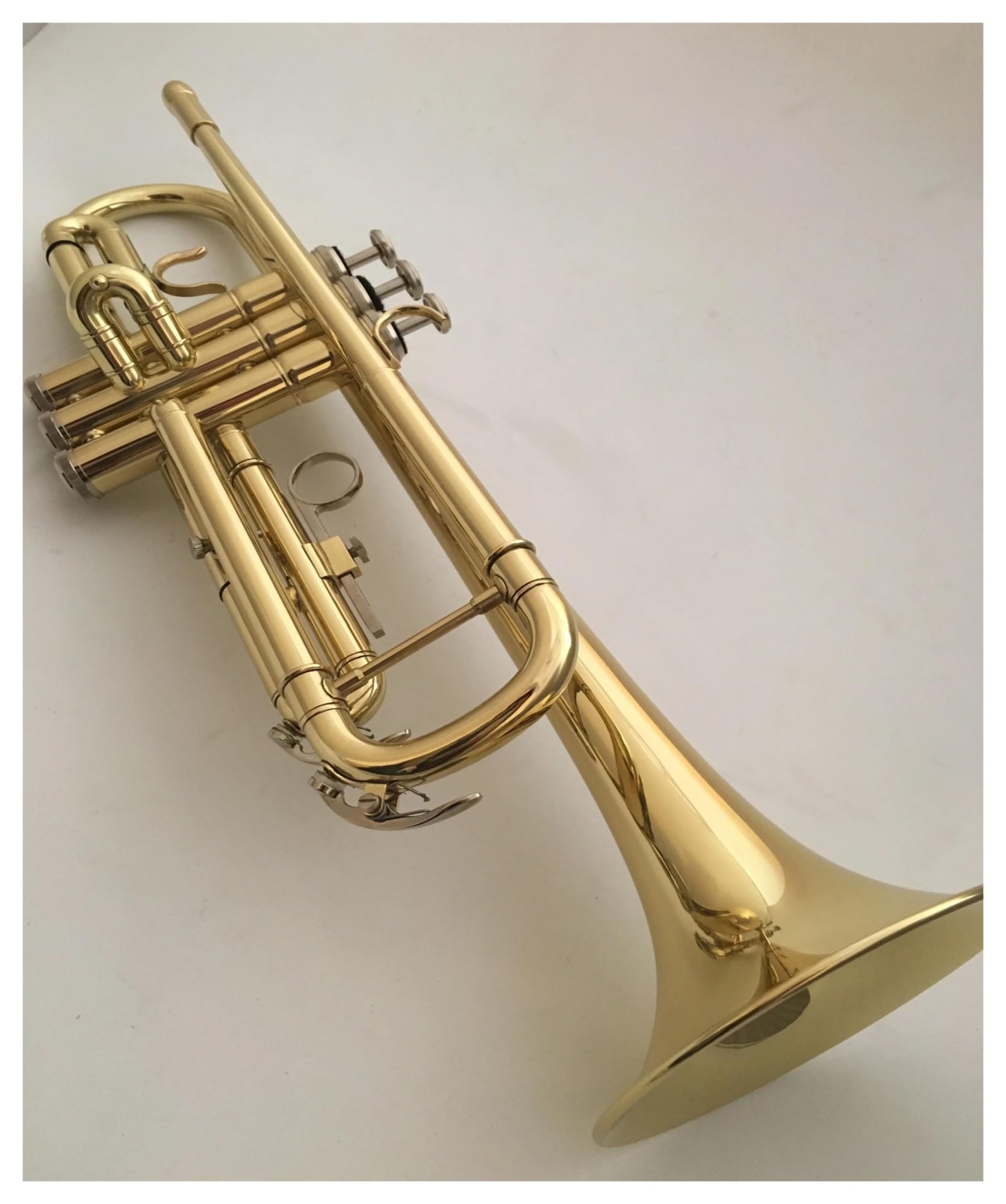 trąbka instrument Profesjonalny Instrument Trąbkowy. Kompletny Zestaw Akcesoriów Dla Początkujących. Trąbka B-dur