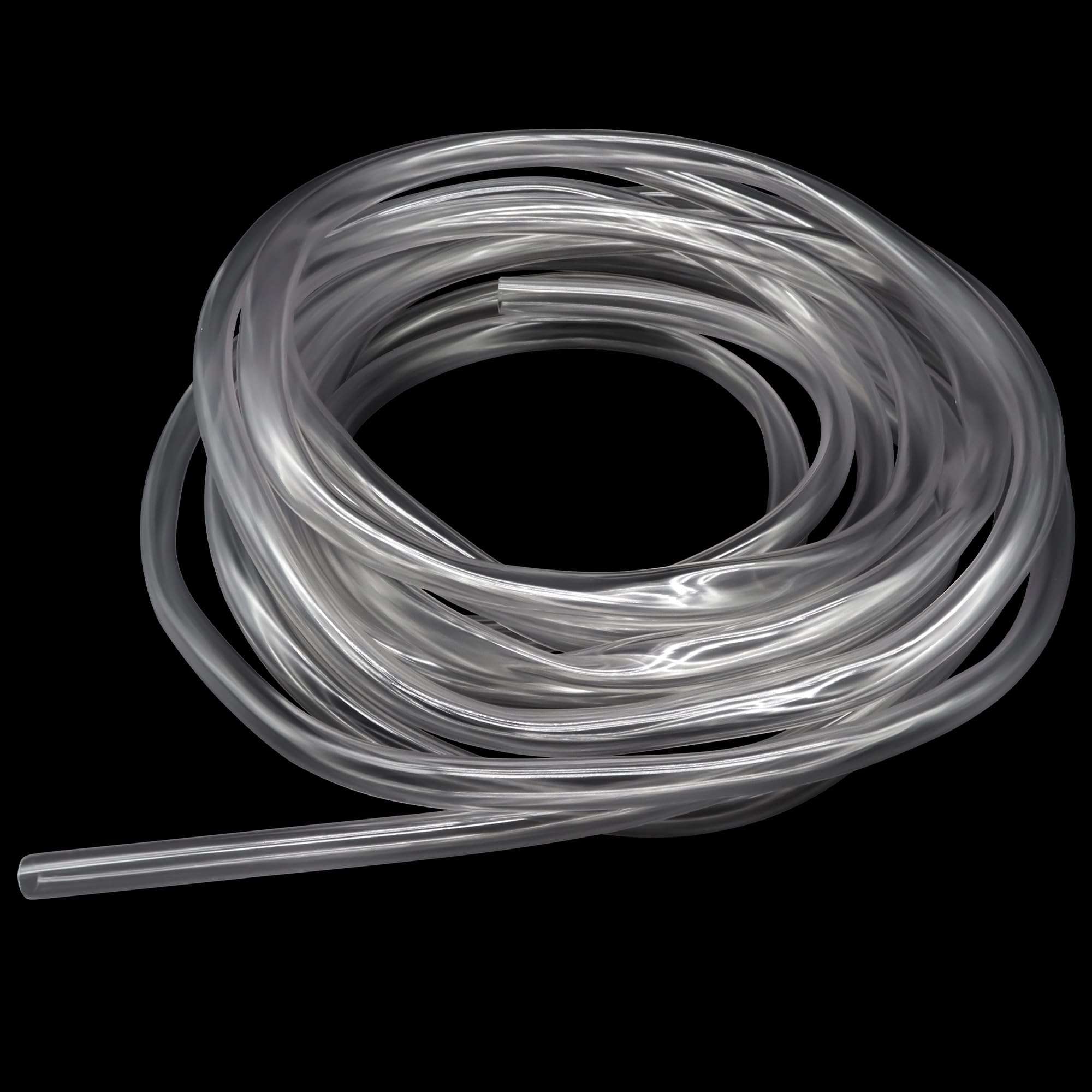 Lavmhab Clear Pvc Tube 4Mm Id X 6Mm Od 6M(19.6Ft) Vinyl Hose Pvc Tubing, Lightweight And Flexible Plastic Tubing Water Air Pipe