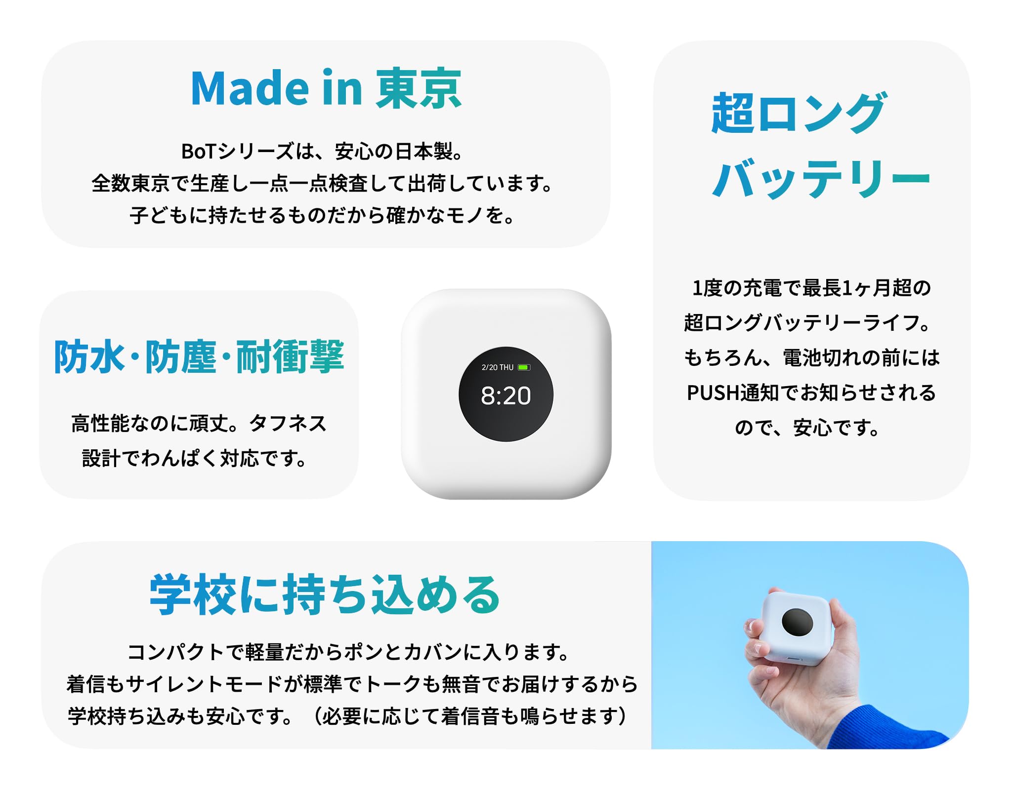 Amazon.co.jp: 【公式】 BoTトーク（第5世代）あんしんディスプレイ