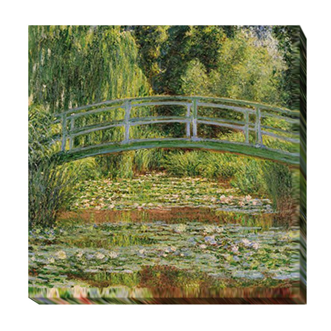 Amazon.co.jp: Japanese Footbridge byクロード・モネプレミアム