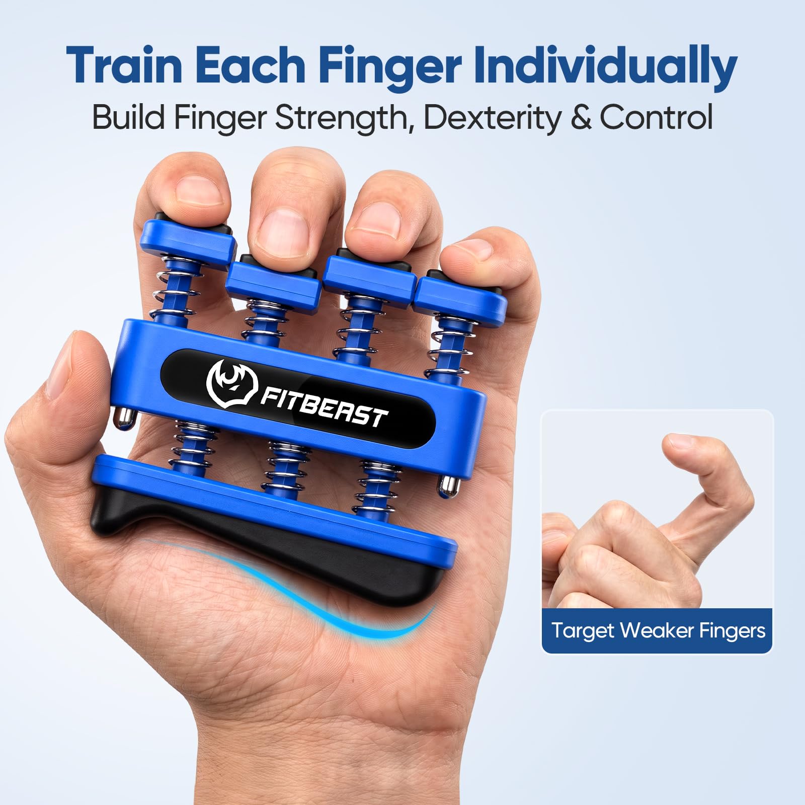 FitBeast Finger Strengthener - Build Hand Strength -3