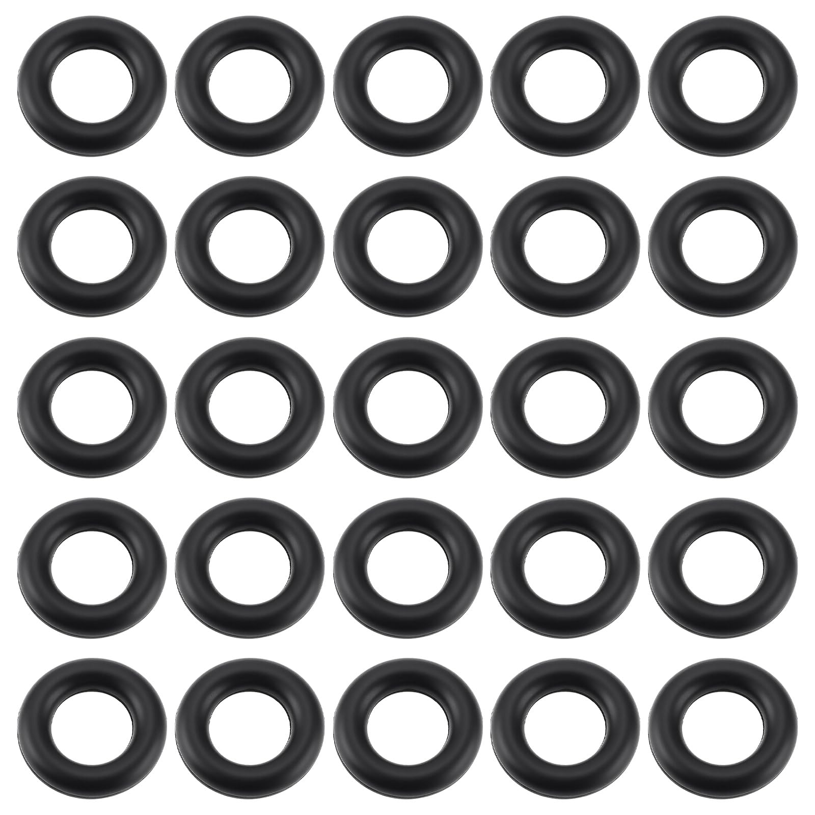 Briny River 200pcs 3mm ID x 6mm OD x 1.5mm Rubber O-Ring Suitable for Appliances Motors Tools Cars Trucks Trailers